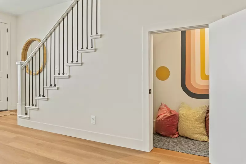 Fun under the stairs room