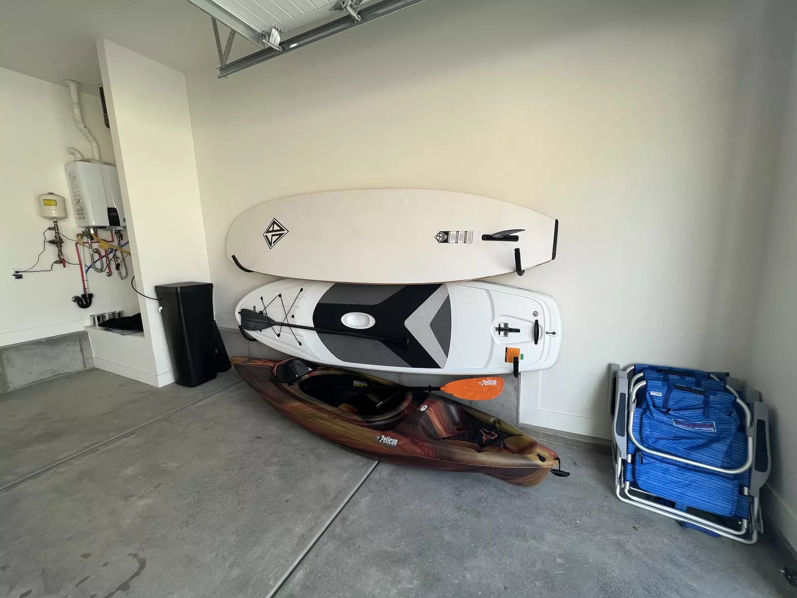 2 Paddleboards and 1 Kayak