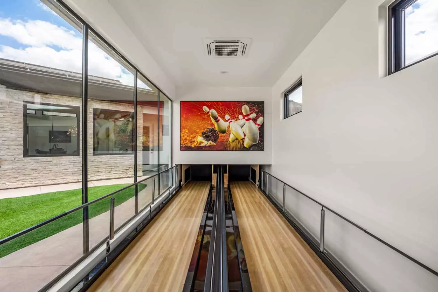 Private 2 Lane Bowling Alley