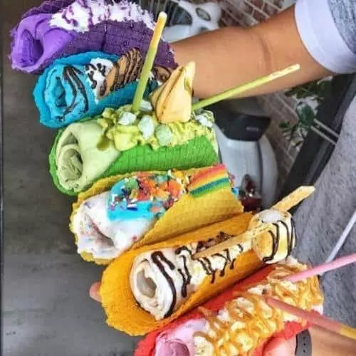 Sweet Rolled Tacos