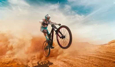 mountain biking competition