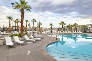 outdoor pool at paradise shores