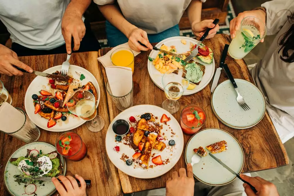 brunch at a st. george restaurant