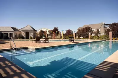 swimming pool at a St. George vacation rental