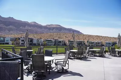 view from Copper Rock Resort in St. George Utah