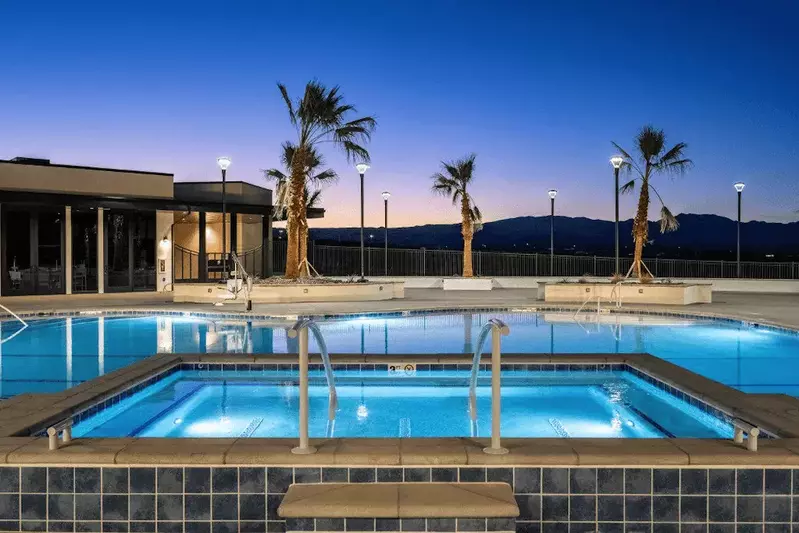 private swimming pool at a St. George vacation rental