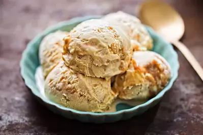 caramel ice cream