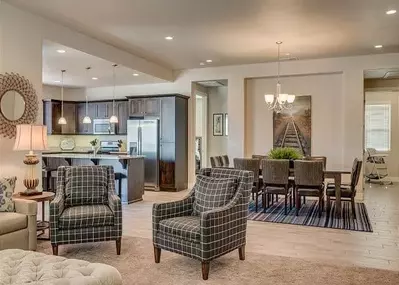 kitchen and dining room area at St George vacation home