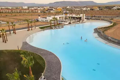 community lagoon at Red Rock in St. George