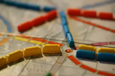 ticket to ride game board