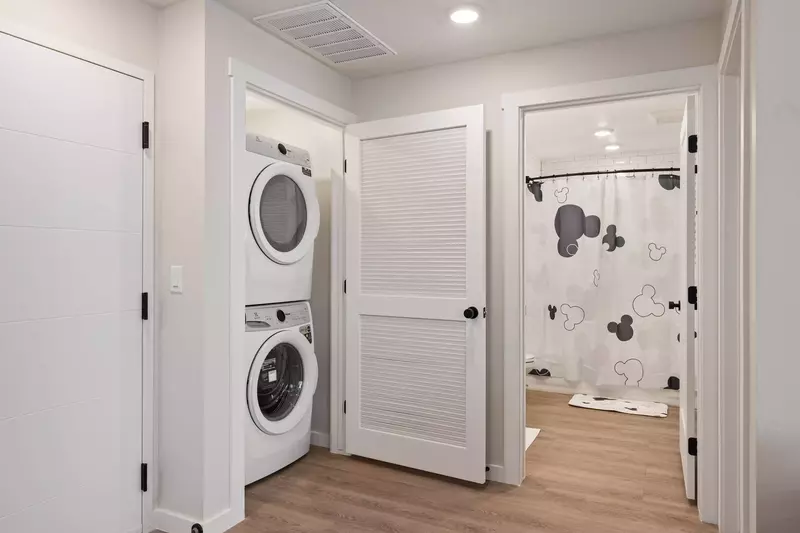 Stacked Washer and Dryer
