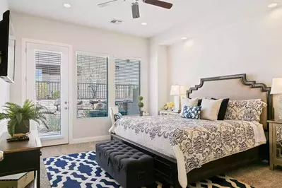 Master Bedroom with King bed
