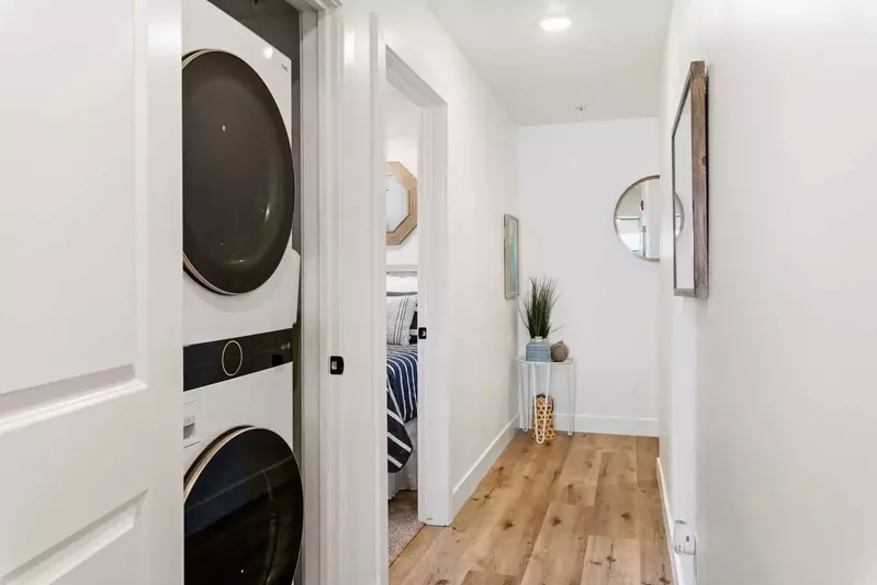 Hallway/Washer and Dryer