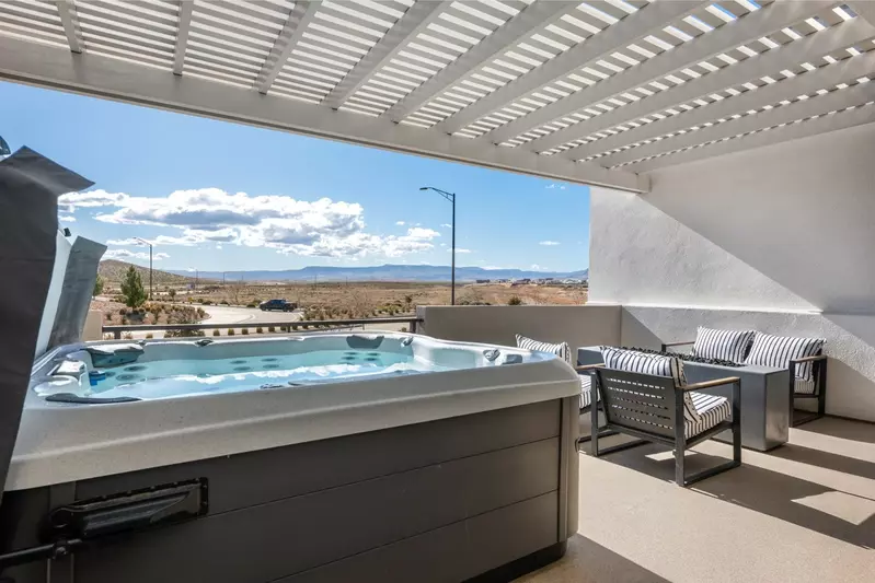 Hot Tub and Patio Furniture