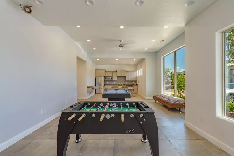 Community Clubhouse - Foosball, Pool, & Kitchen
