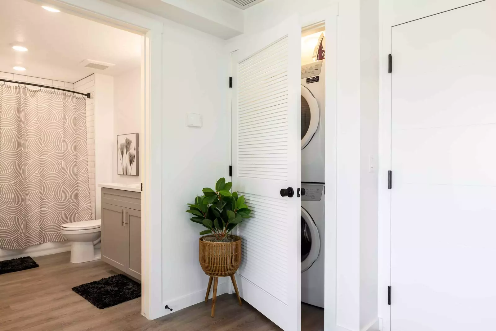 Stacked Washer and Dryer