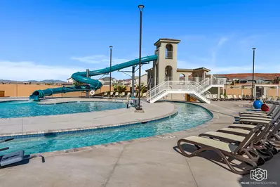 Community Pool, Lazy River, and Slide