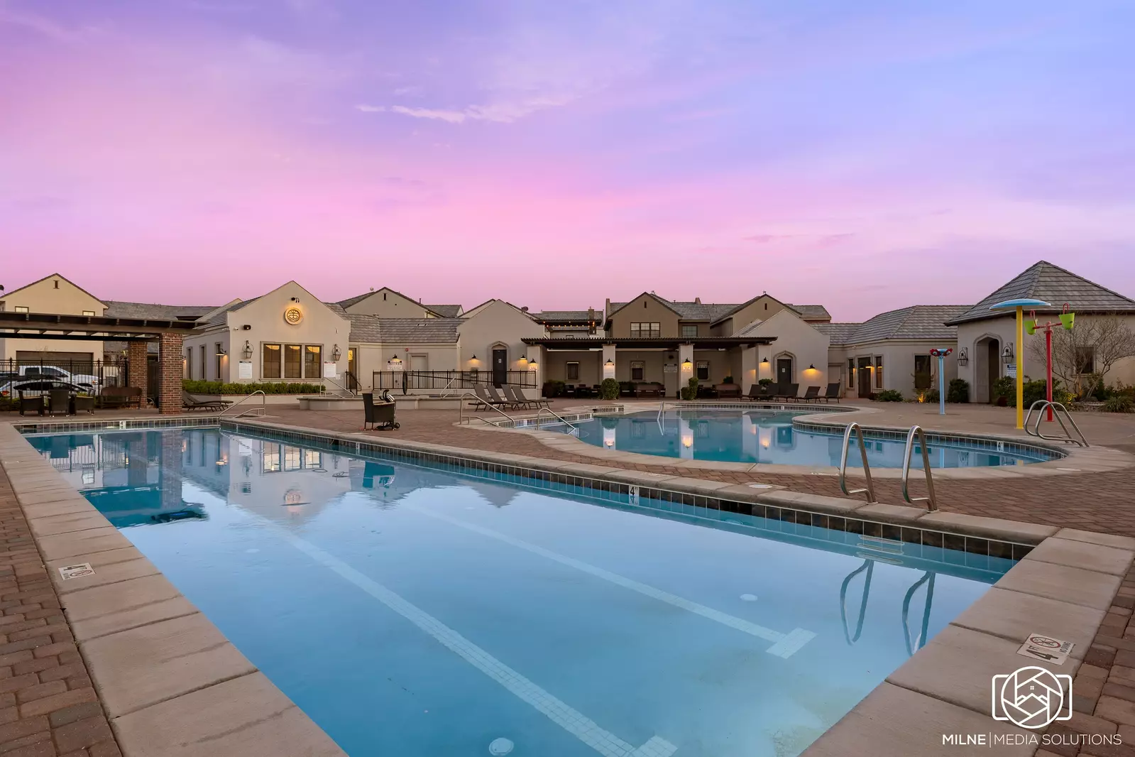 Clubhouse, Pool, and Hot Tub