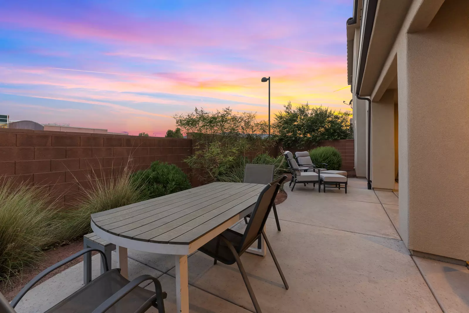Patio Dining Area