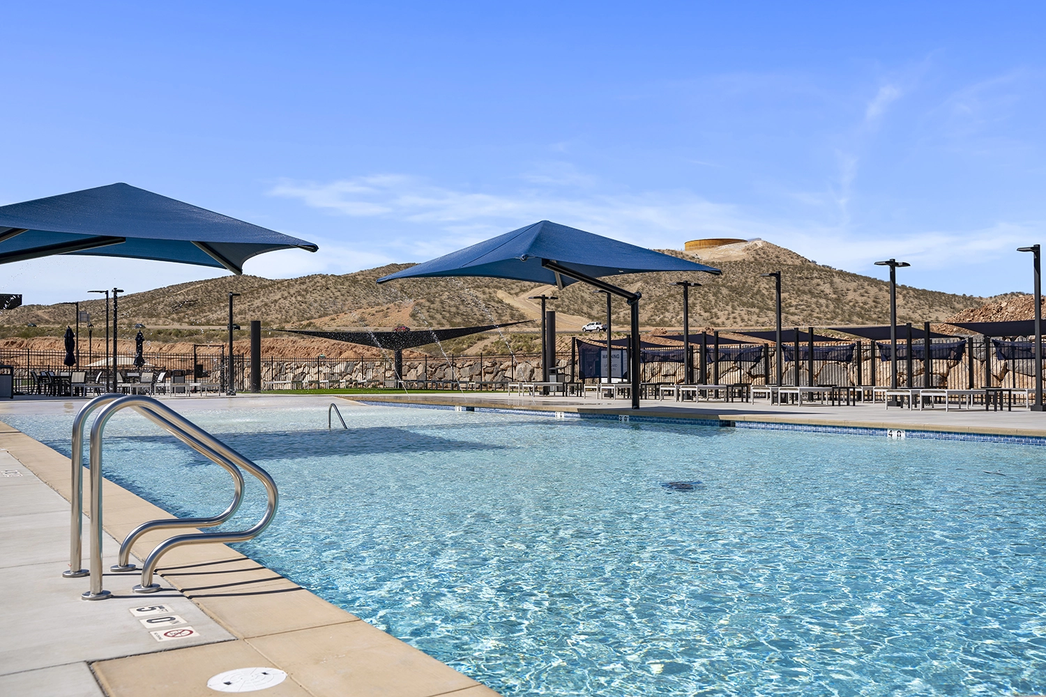 swimming pool at Long Valley community