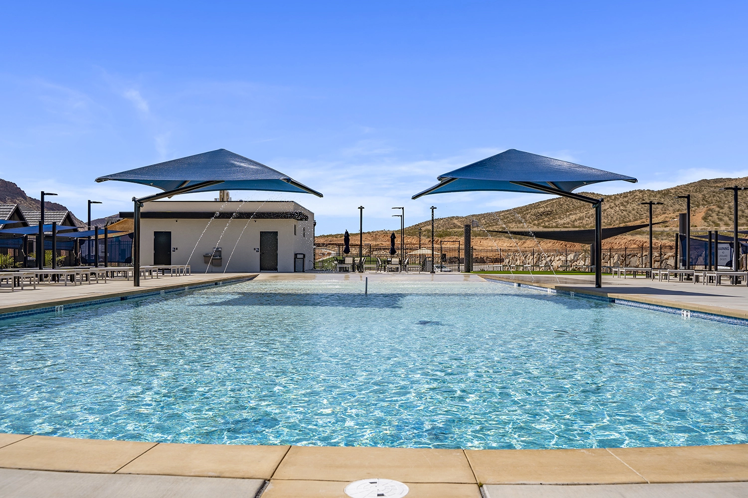 swimming pool at Long Valley community