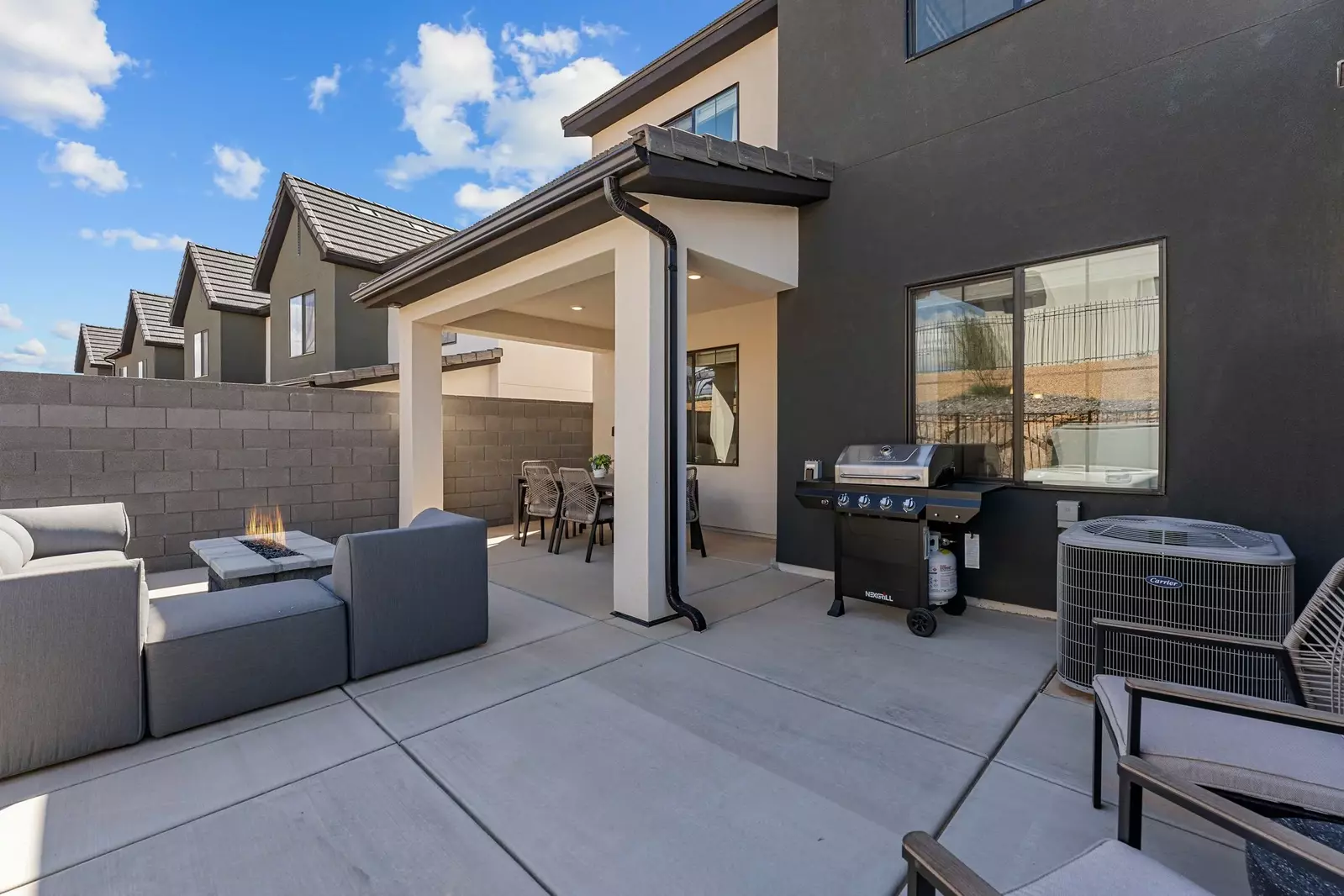 BBQ Grill + Outdoor Seating