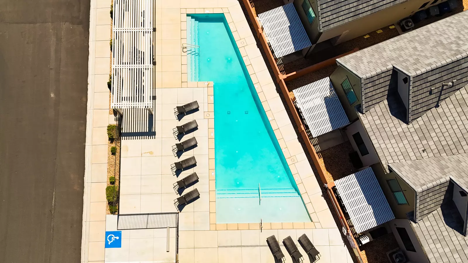 Aerial of Community Pool