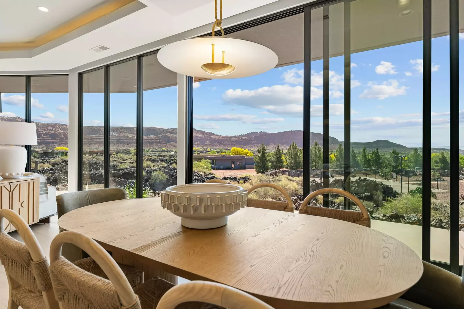 Dining Room with a Great View
