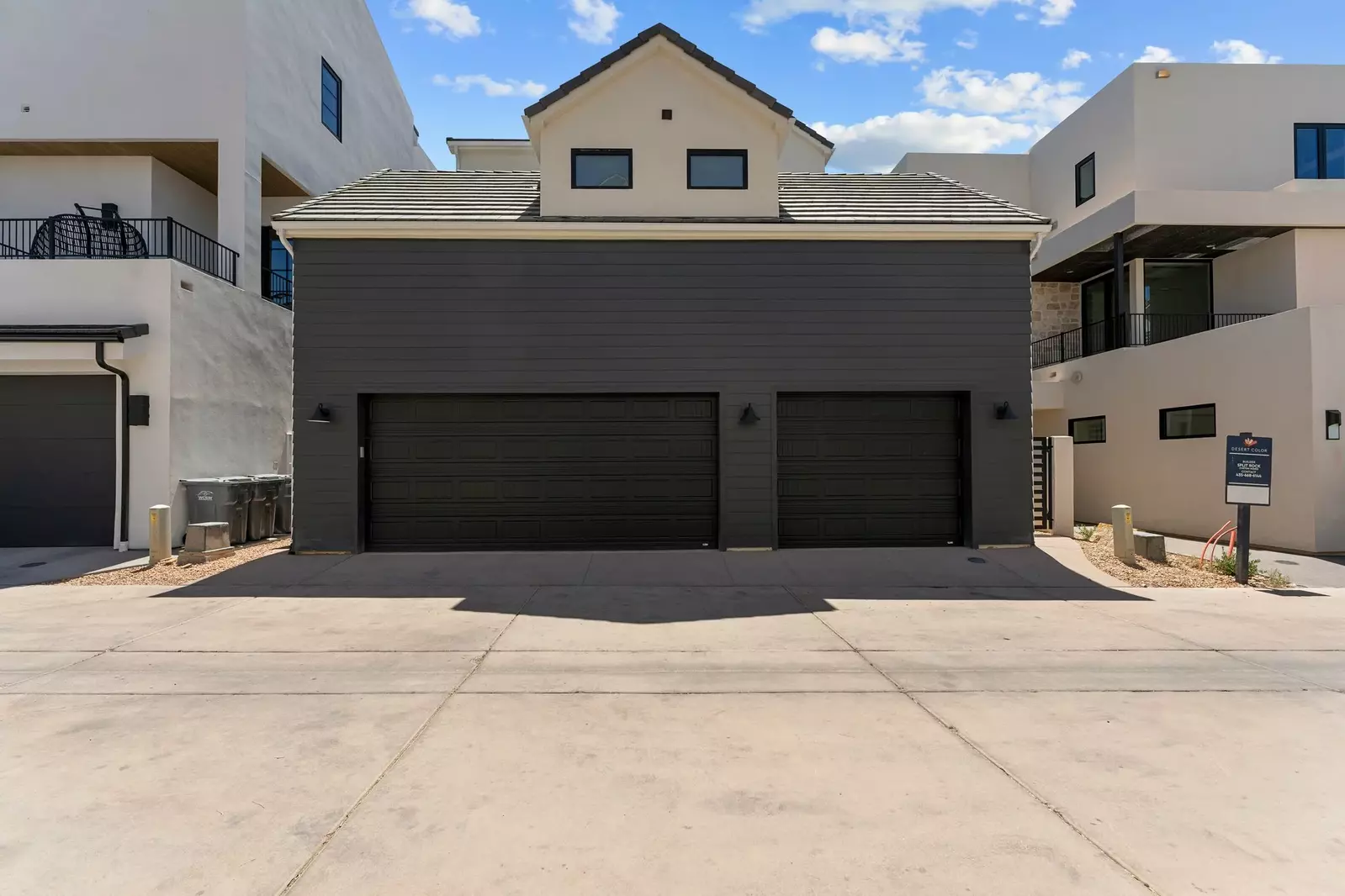 Triple Car Garage