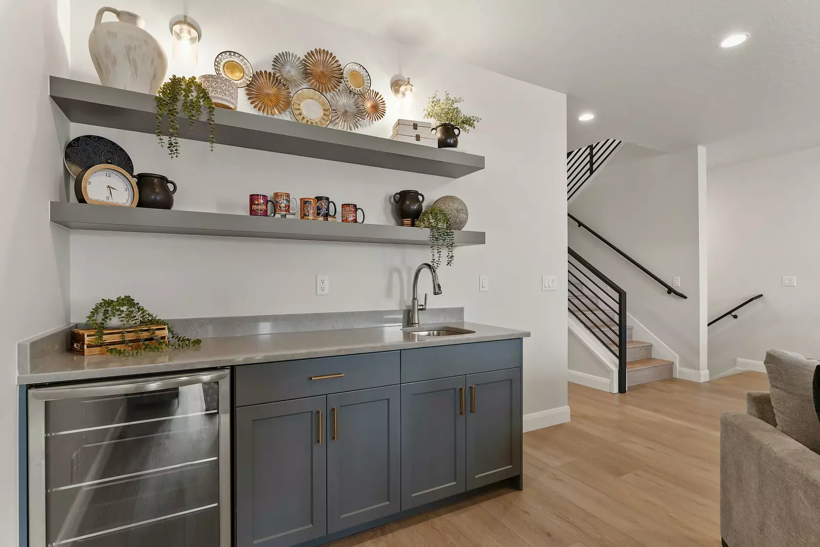 Mini Kitchenette - Mini Fridge and Sink