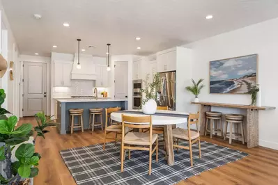 One of Two Dining Areas