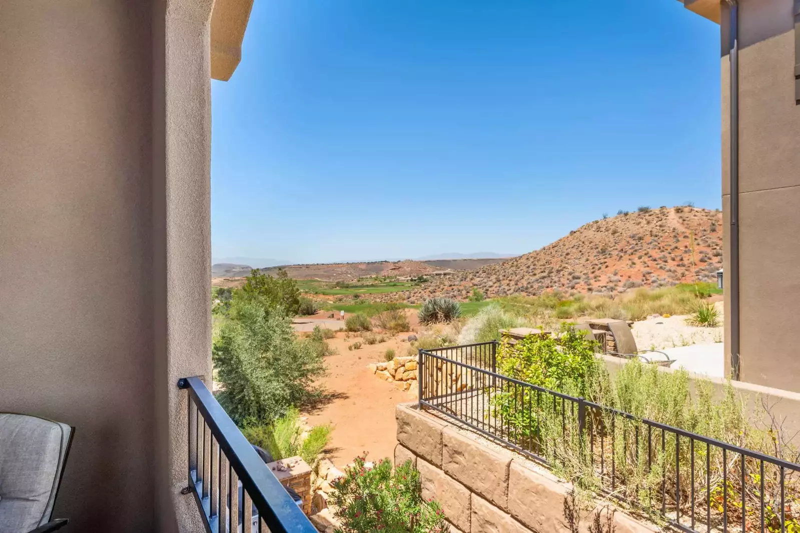 2nd Level Patio view