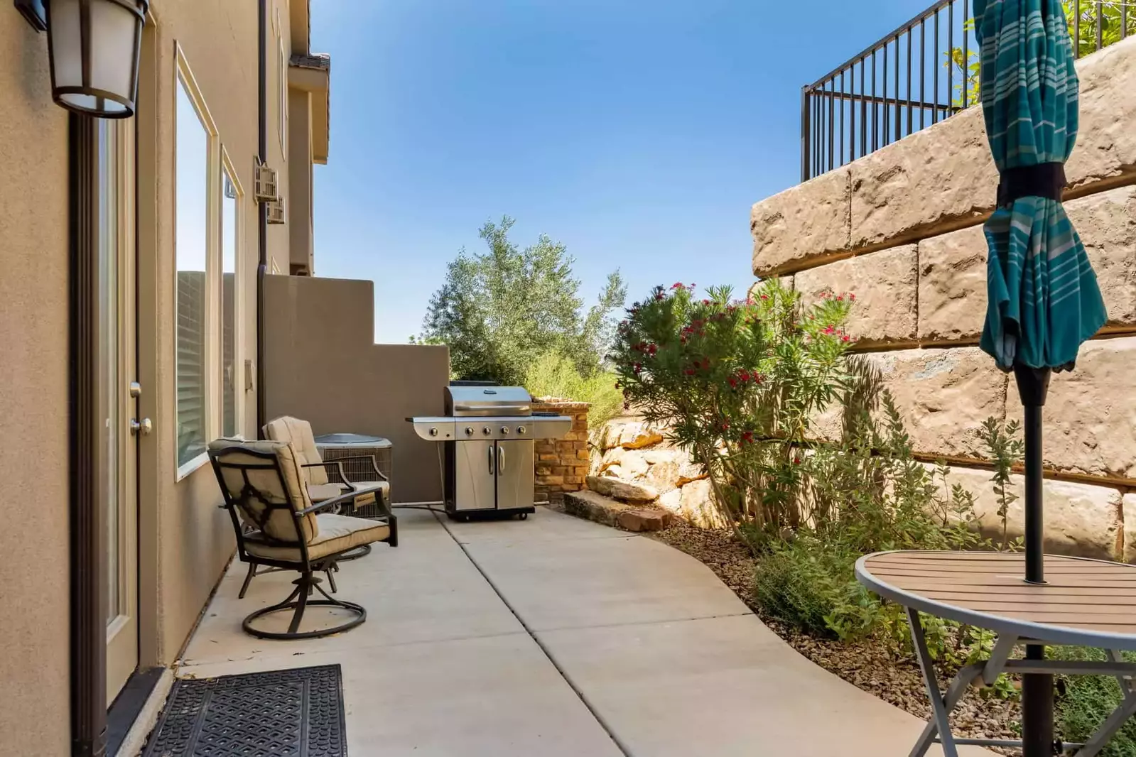 Main Patio with BBQ