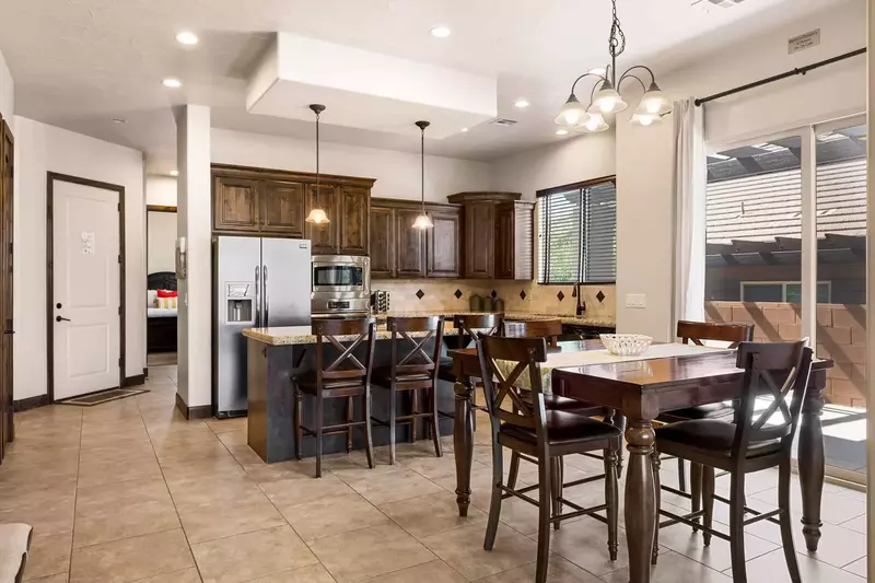 Kitchen and Dining Area
