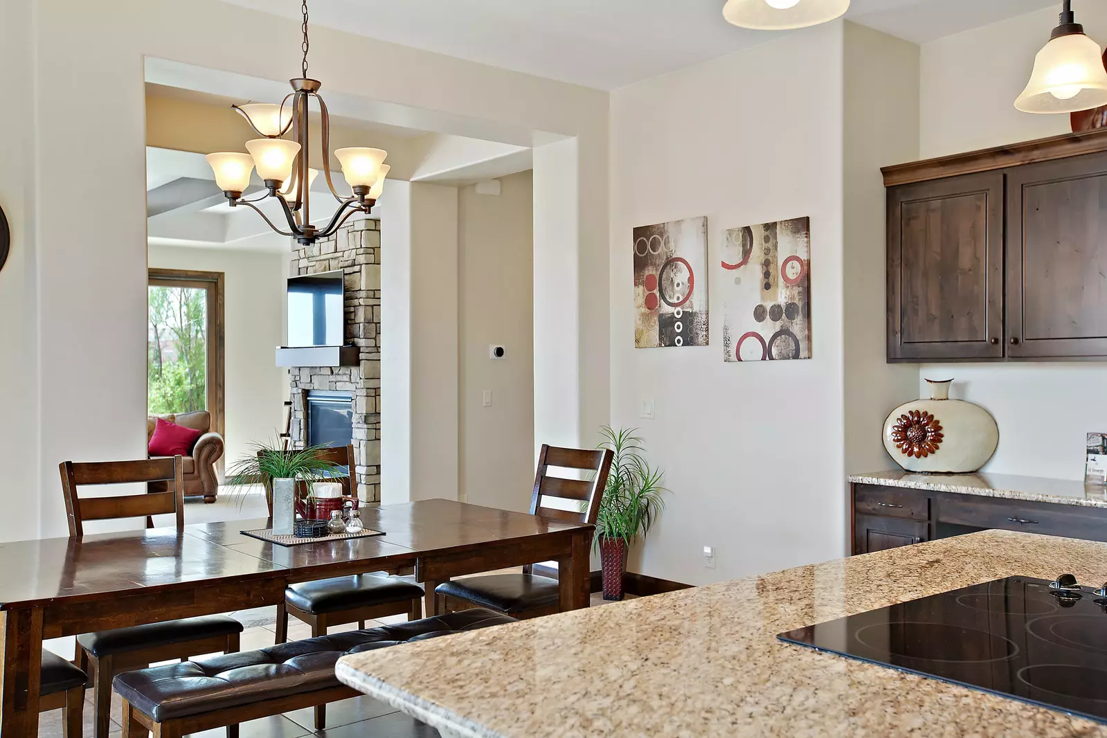 Kitchen and  Dining Rooms