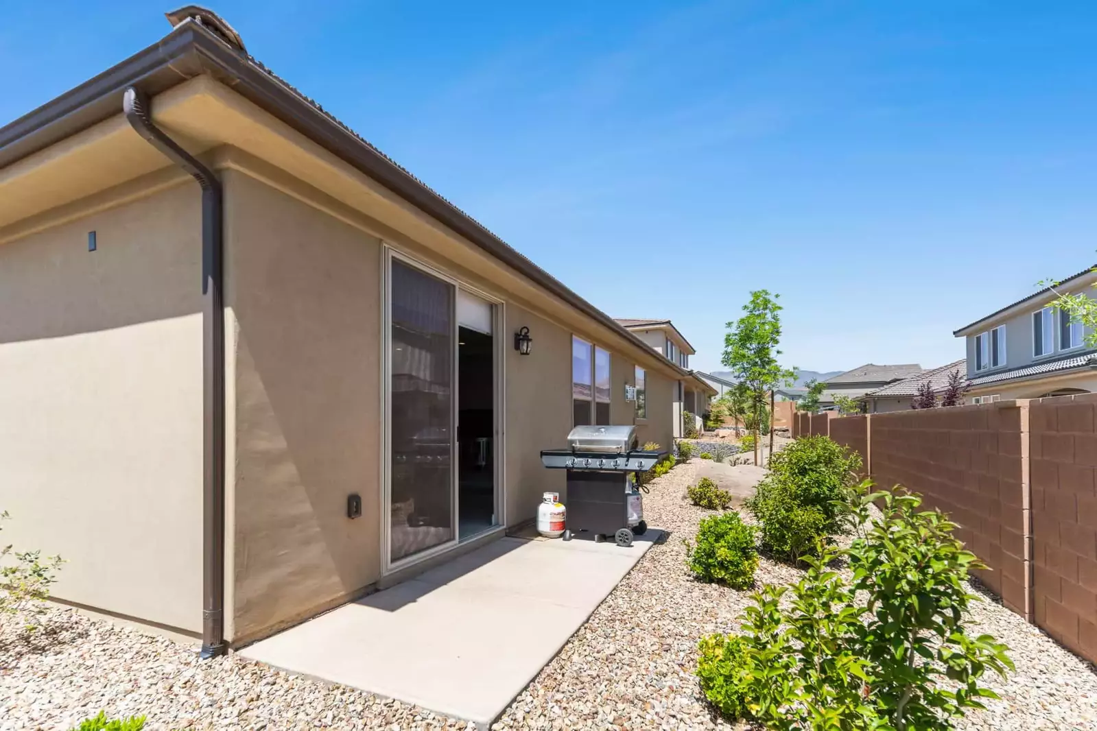 Patio with BBQ Grill