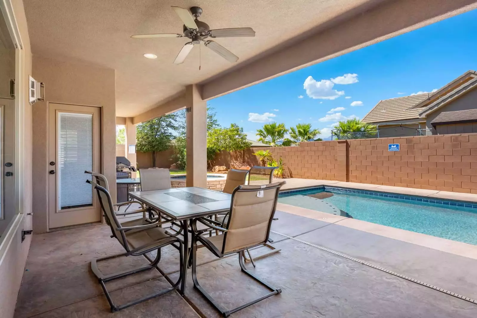 Outside Lounge Area