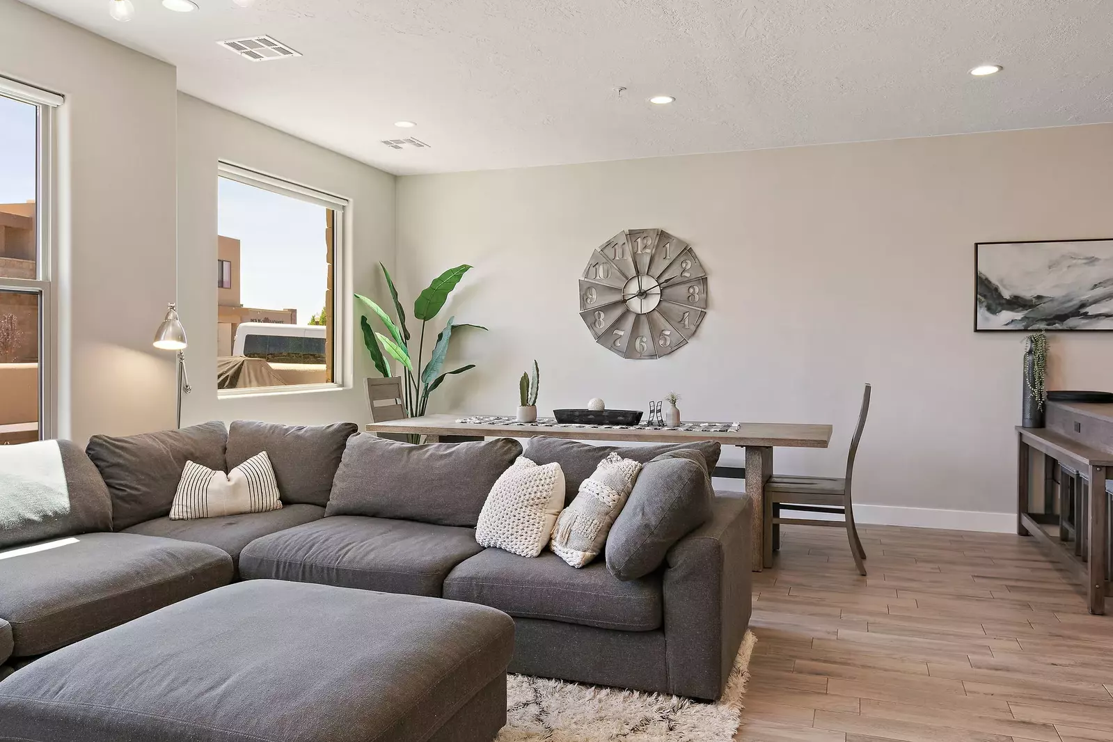 Living Room Seating and Dining Table