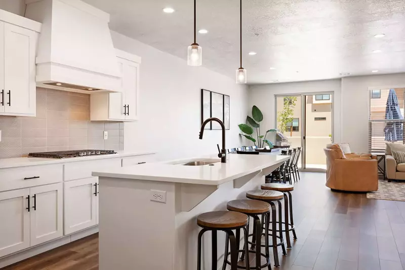Kitchen with Seating