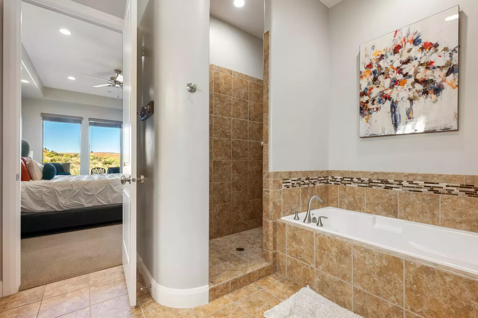 King Bedroom with Attached Bath