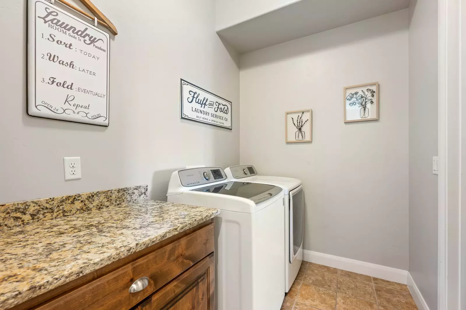 Washer and Dryer