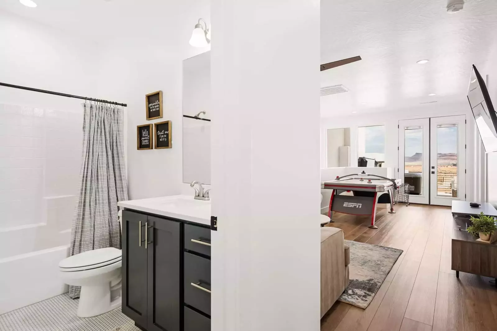Detached 2nd Floor Bathroom
