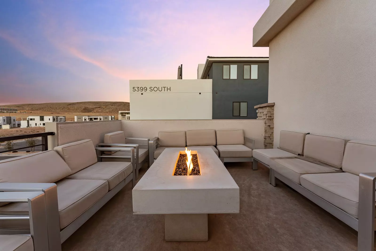 Outdoor Fireplace