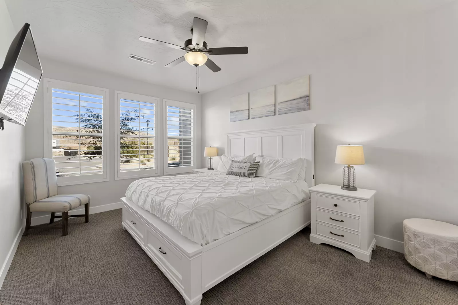 Main Level King Bed - Attached Bath