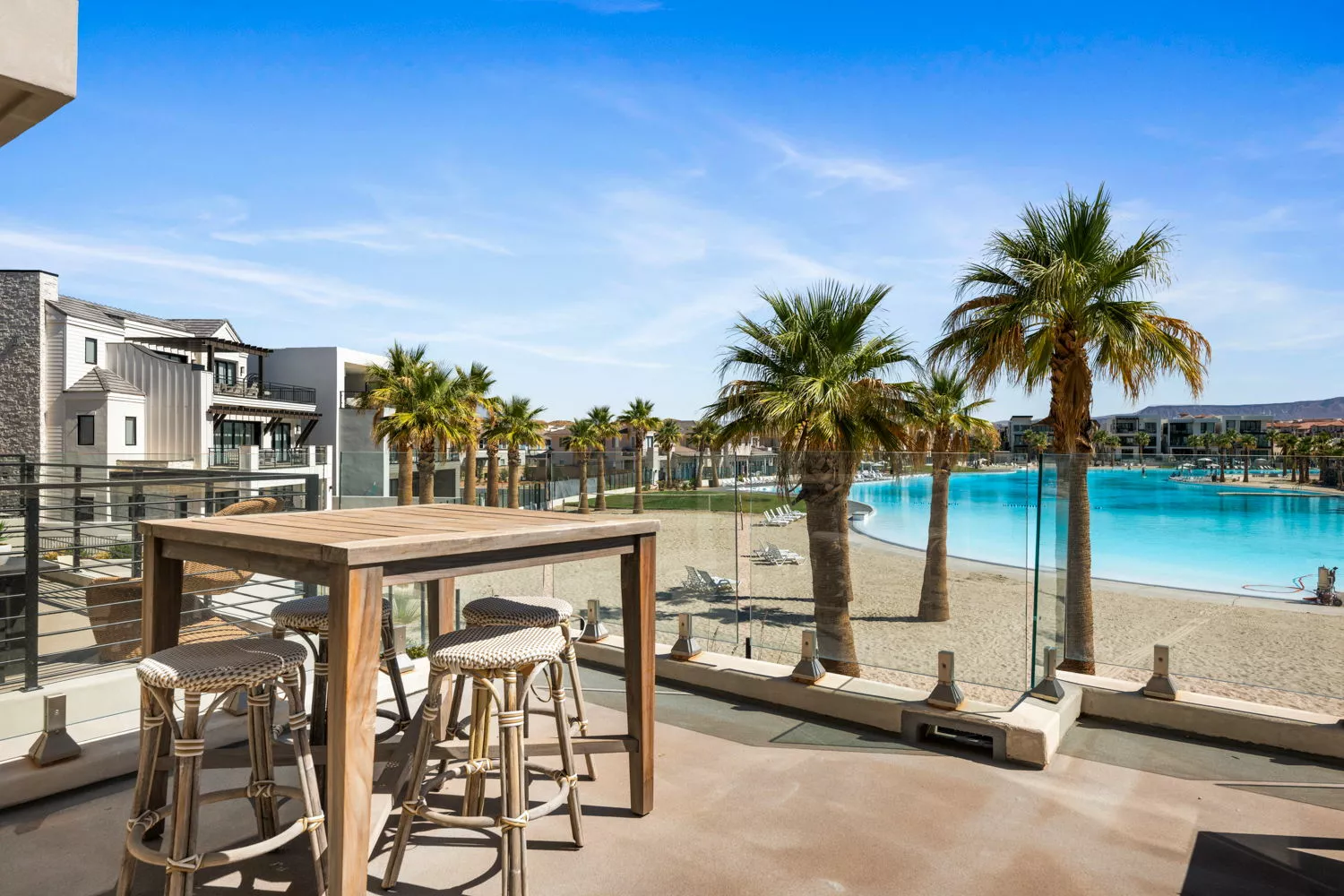 Upper Balcony with Lagoon Views