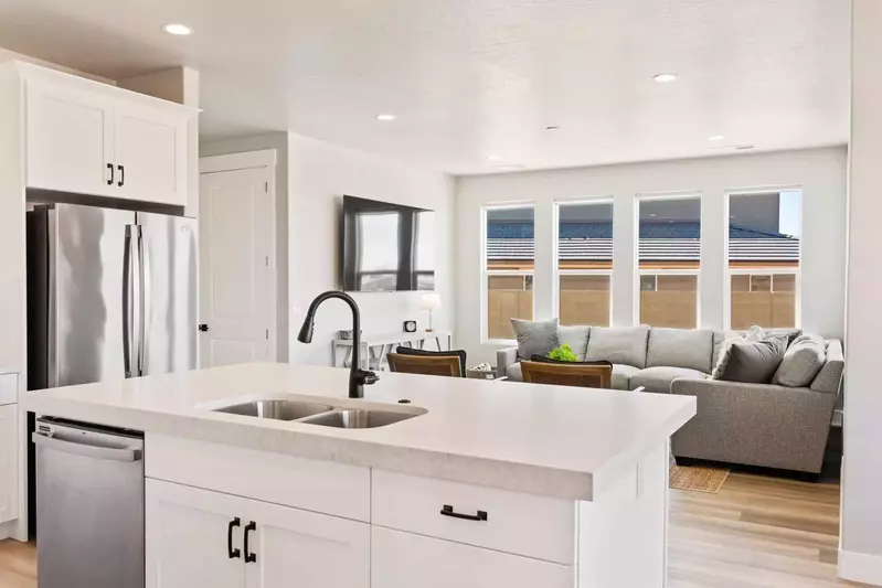 Kitchen and Living Area