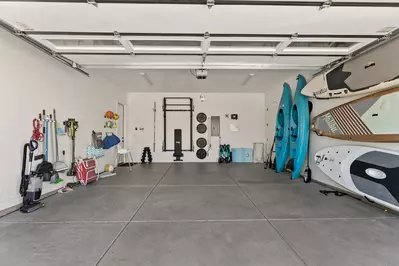 2 Kayaks, 2 Paddleboards, 1 Youth Paddleboard, Exercise Equipment