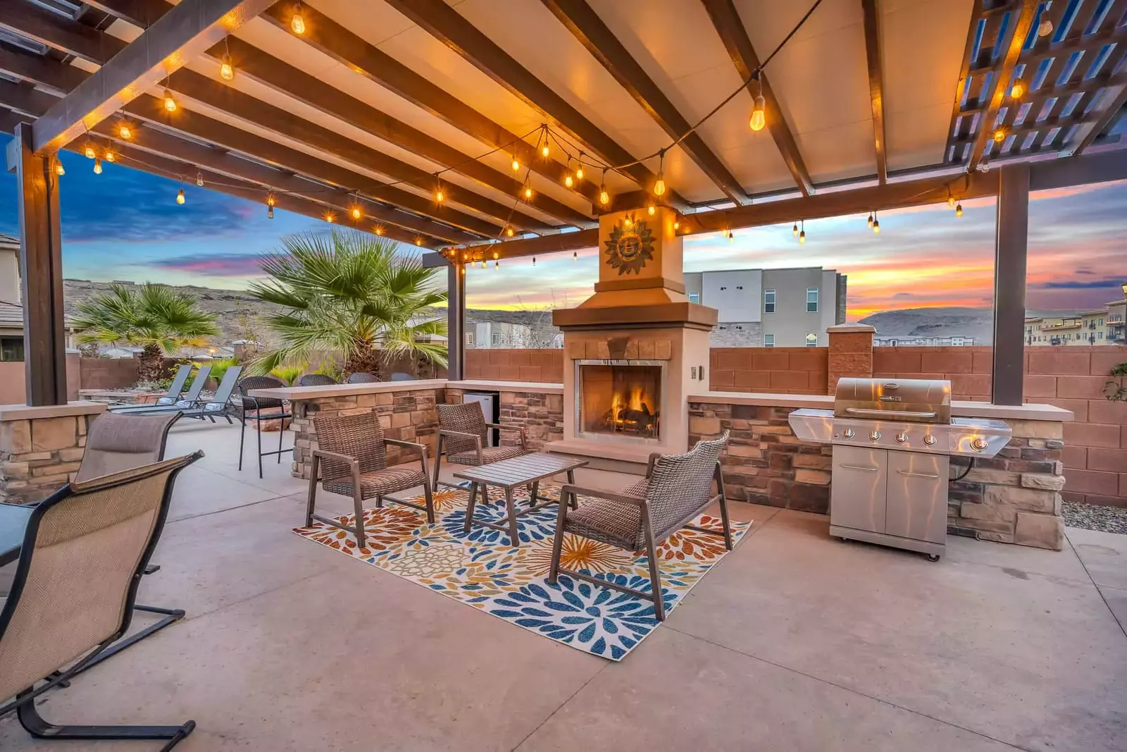 Covered Outdoor Seating