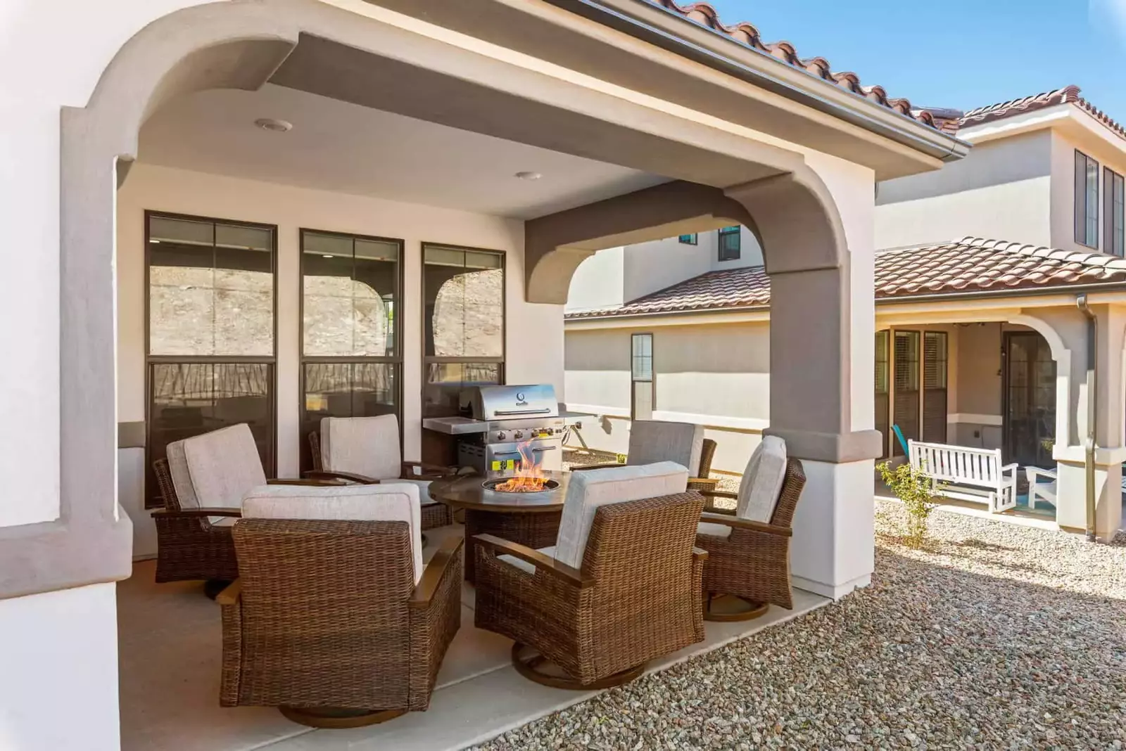 Patio Lounge Area