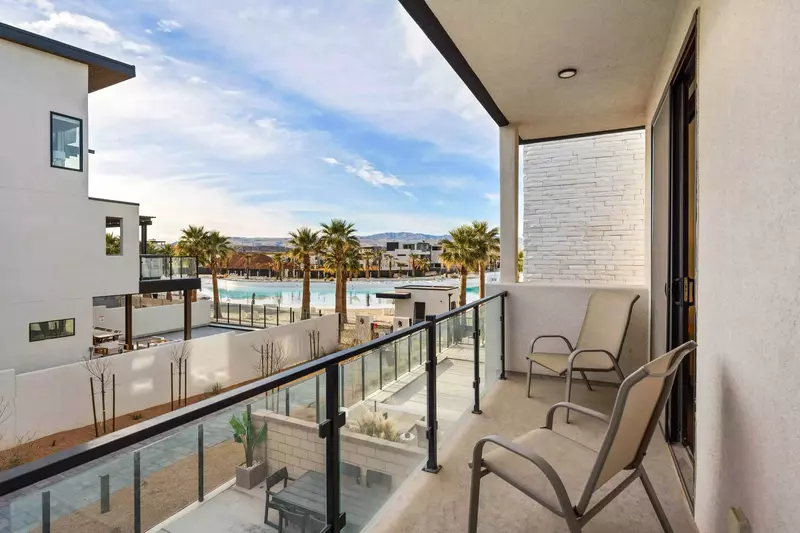 Balcony Overlooking the Lagoon